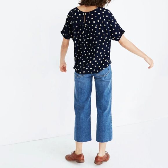 Madewell Rhyme Top in Daisy Dots - Picture 2 of 7